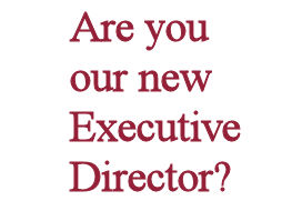 Are you are new Executive Director?